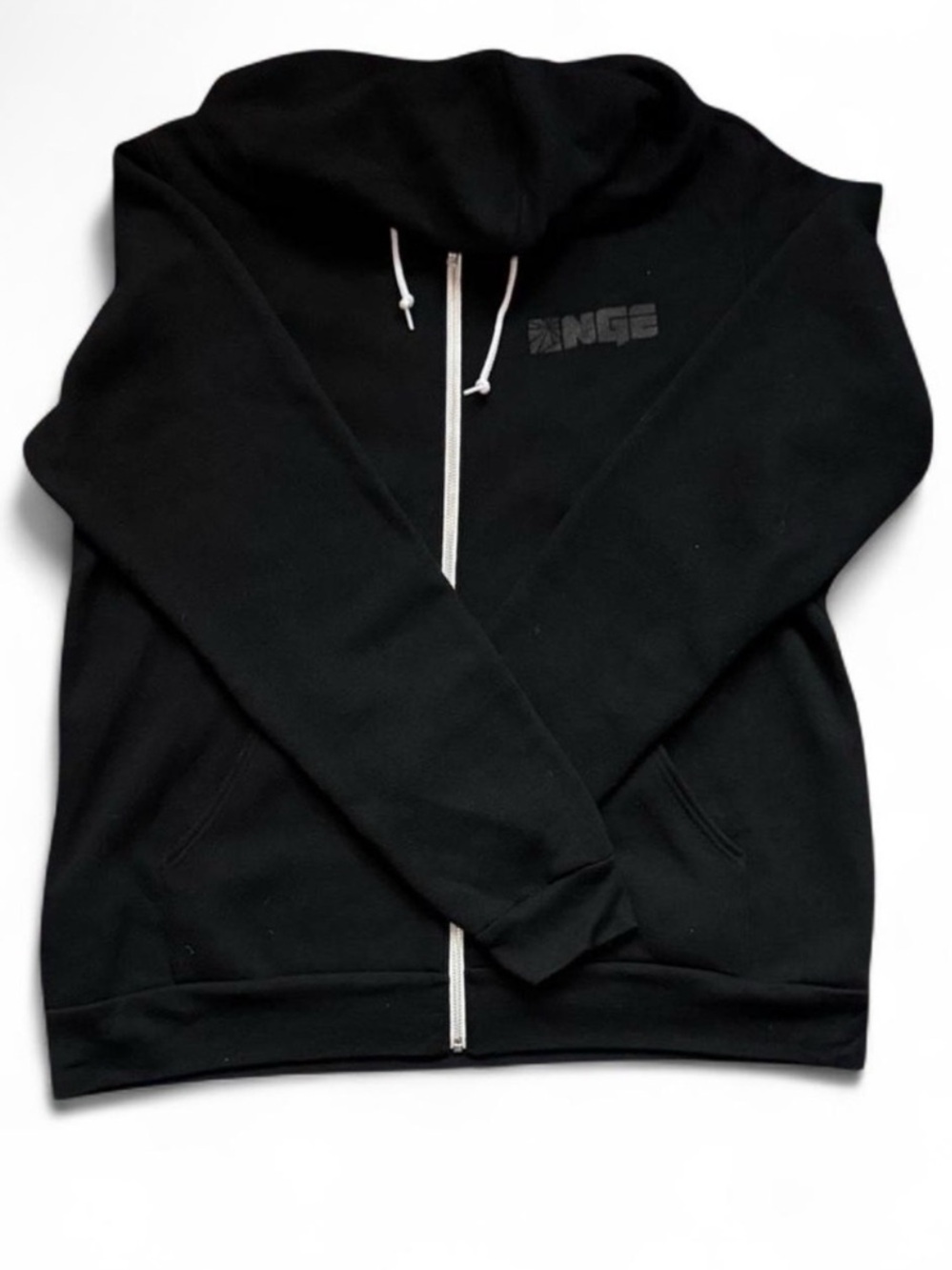NEW Bella+Canvas NGE Gamer Con Staff Zip-Up Fleece Hoodie — XL - Picture 3 of 6